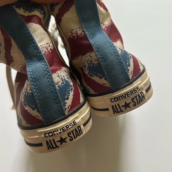Converse Limited Edition Union Jack British Flag High Tops - Picture 4 of 7